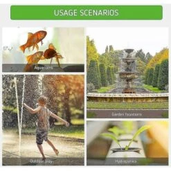 Pompa Sommergibile, Pompa Per Fontana Pompa Dell'acqua Con Cavo Di Alimentazione Da 1,5 M Dimensioni: EU 10W -Giardino di Lusso 97875330 3