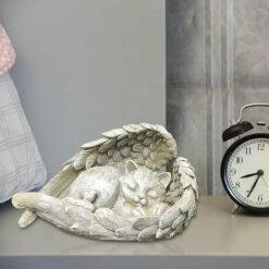 Statuetta Per Animali Domestici - Angelo - Statuetta Da Giardino - Ali D'angelo - Resistente Alle Intemperie - Decorazione Da Giardino (A Cat, 1184cm) -Giardino di Lusso 97887675 3