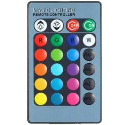 Luce Subacquea A LED RGB AC85-265V 20W (la Potenza Effettiva è 10W) Con Telecomando Standard Europeo Nero -Giardino di Lusso 98112425 5