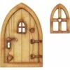 Porta Gnome Più Popolare, Porta Fatata, Porta Elfo In Legno Da Aprire Con Gnomo Divertente, Decorazione Casetta, Porta Artigianale, Decorazione 3D, Kueatily