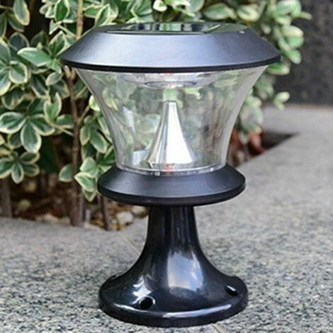 8 LED Yard Villa Paesaggio Decorativo Post Light Outdoor Rotondo Solar Pillar Lamp Garden Gate Wall Post Light Esterni Prato View Yard Villa Outdoor Post Light (A: Luce Calda) MXVE 5 8 LED Yard Villa Paesaggio Decorativo Post Light Outdoor Rotondo Solar Pillar Lamp Garden Gate Wall Post Light Esterni Prato View Yard Villa Outdoor Post Light (A: Luce Calda) MXVE - immagine 3