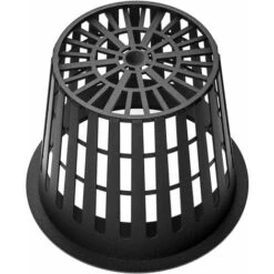 Rete Per Vasi Da Giardino In Plastica Rete Per Piantare Idroponica Per Piantare Balconi In Giardino Idroponico (12 Pezzi, Nero) -Giardino di Lusso 99783402 3